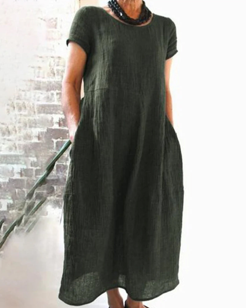 Casual jurk met een losse pasvorm – Gretch