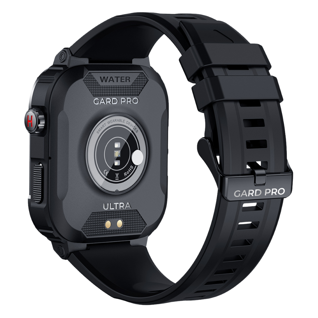 Rugged Men's Smartwatch - IronPulse X1