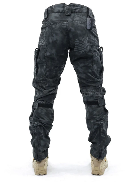 Functional Men's Cargo Pants with Knee Protection – Bram