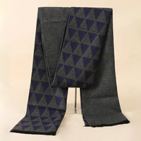 Sammy Jackson™ Checked Scarf | Stylish and warm cashmere scarf