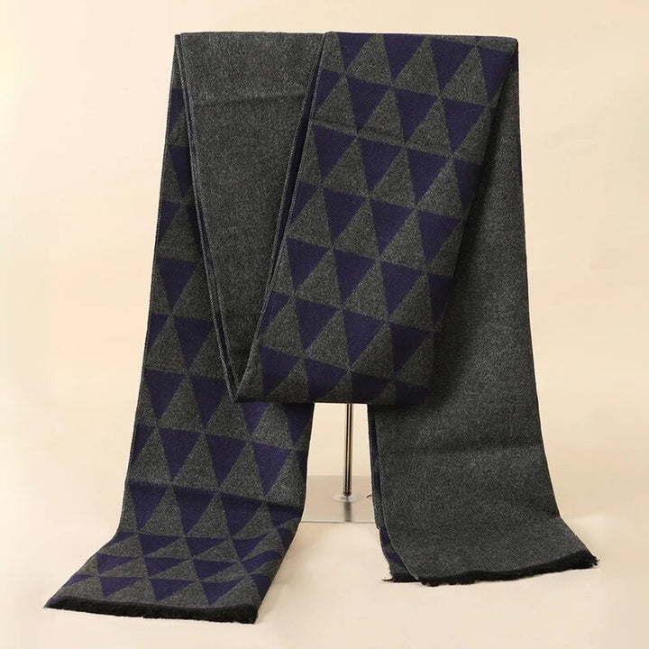 Sammy Jackson™ Checked Scarf | Stylish and warm cashmere scarf