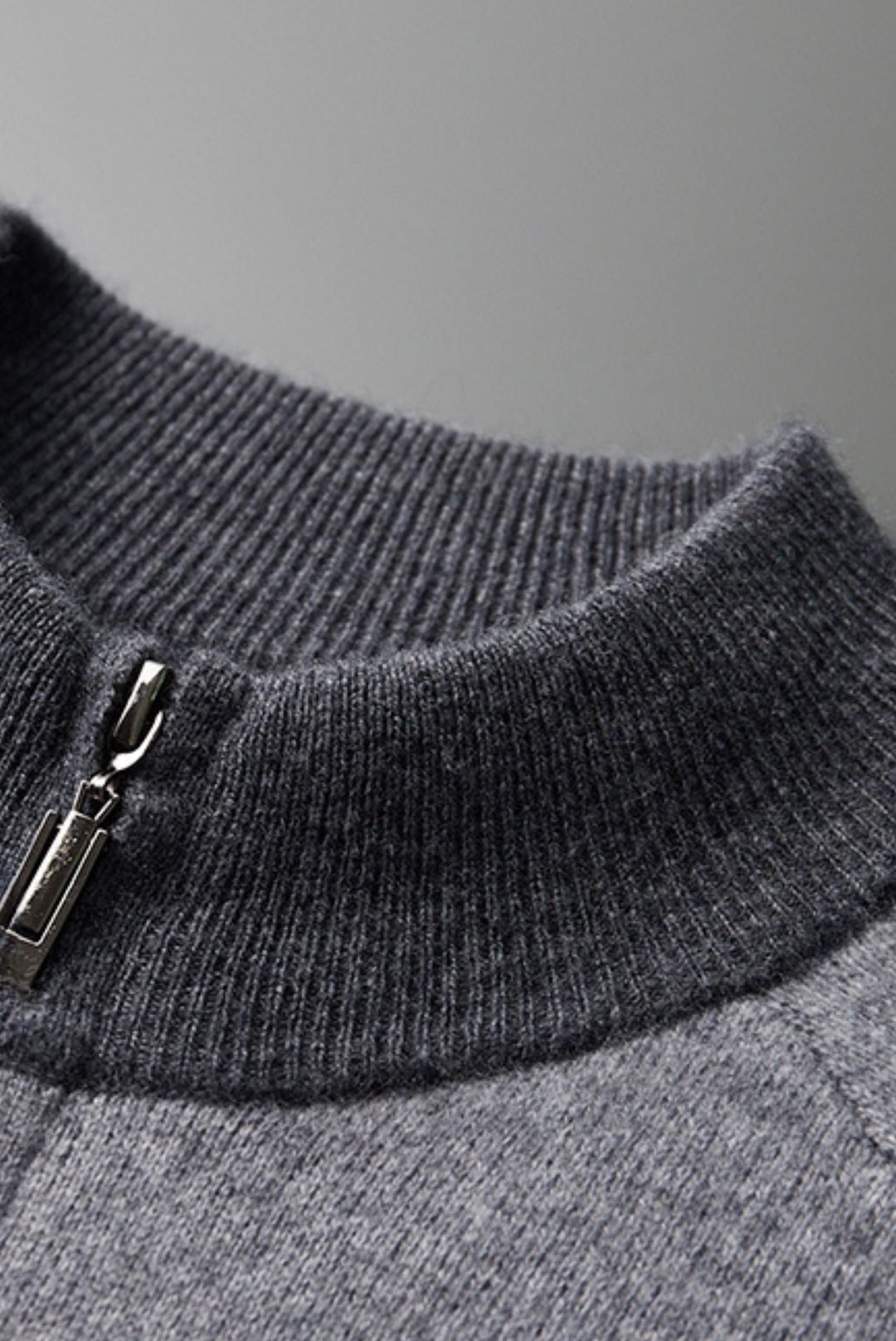 Gray Cashmere Merino Wool Set – Vittore