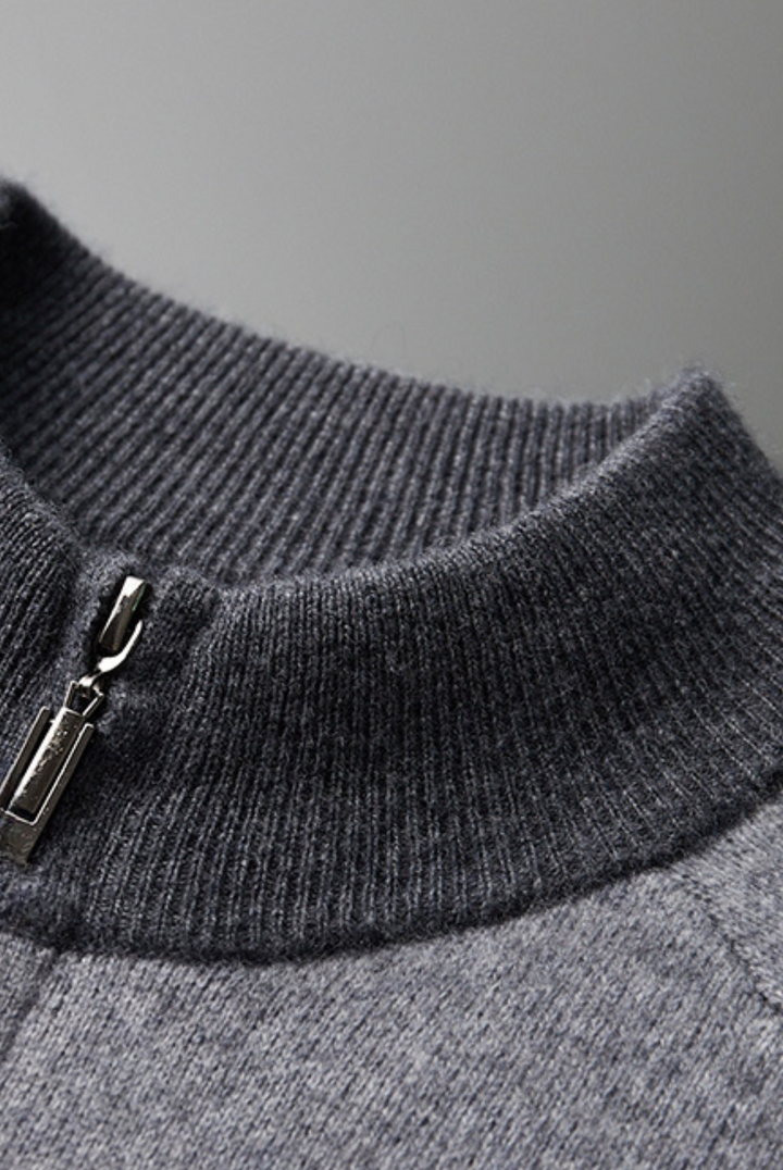 Gray Cashmere Merino Wool Set – Vittore