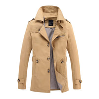 Sammy Jackson™ Michiel Winter Trench Coat | Trendy Warm Winter Coat