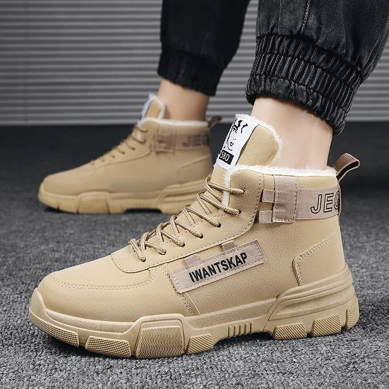Sammy Jackson™ Wintersneakers | Warme zacht gevoerde winterschoenen