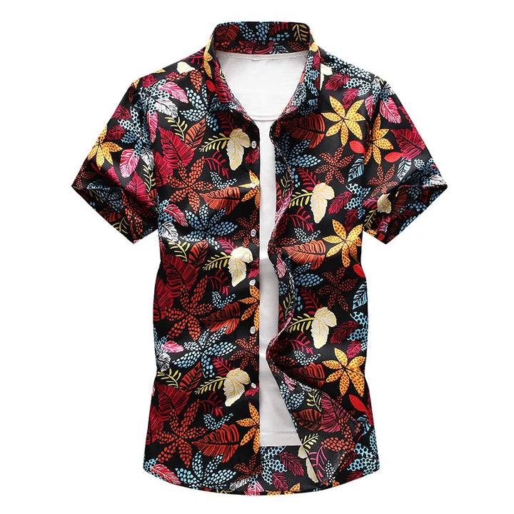 Sammy Jackson™ Derk Plus Size Shirt | Summery & Cheerful