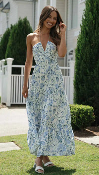 Sammy Jackson™ Sukienka Maxi Lina | Kwiatowa i Stylowa