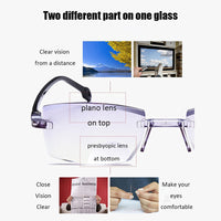 Zaawansowane multifokalne okulary do czytania z filtrem niebieskiego światła - SapphireView