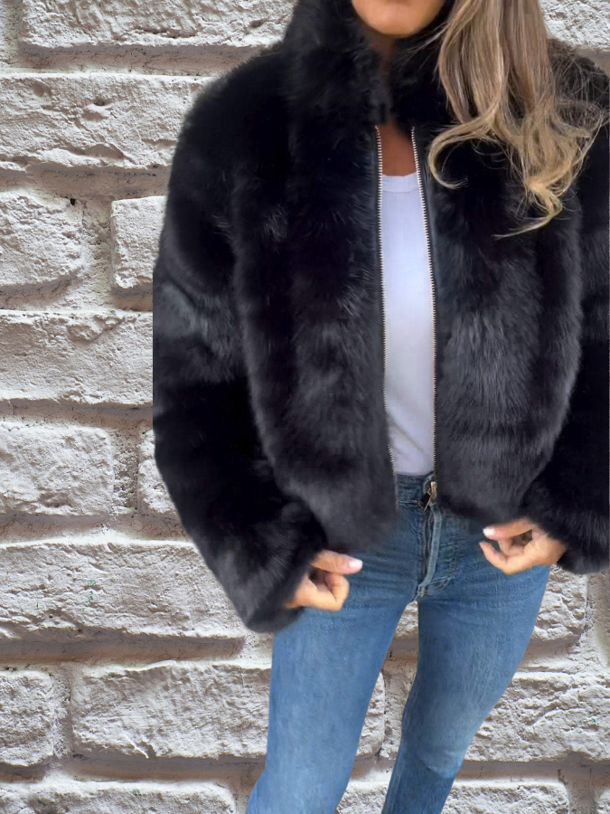 Luxury Soft Women's Coat - Aurora