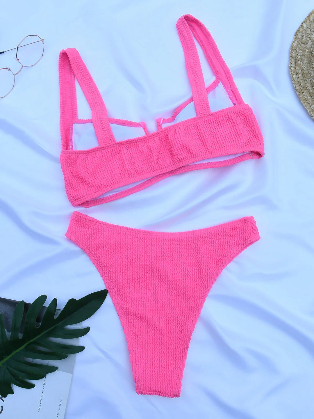 Sammy Jackson™ Haven Geribbelde Bikini | Stylowy i Klasyczny