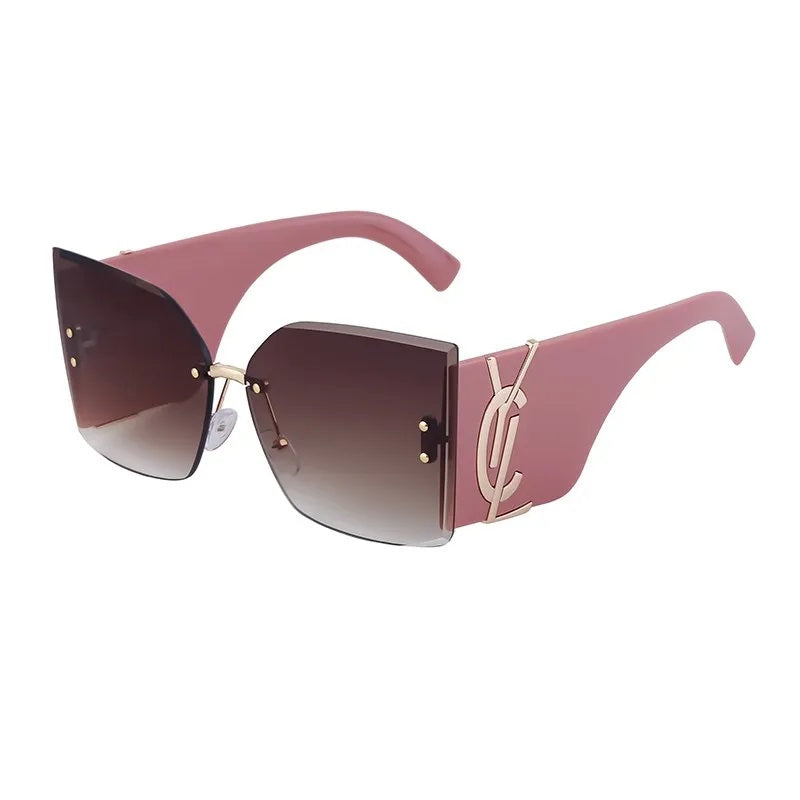 Sammy Jackson™ Ava Okulary Przeciwsłoneczne | Bezramkowe i Modne