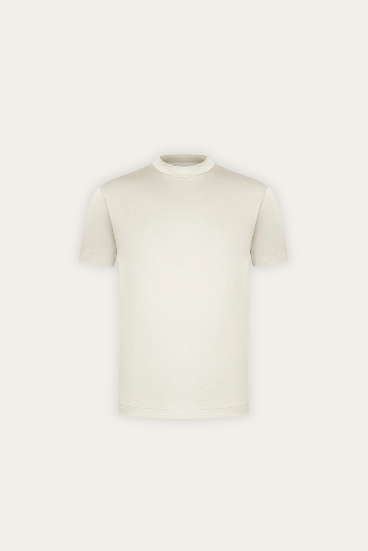 Stijlvol heren T-shirt van gemerceriseerd katoen - Dario