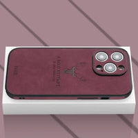 Luxury Deer Leather iPhone Case – Veltro