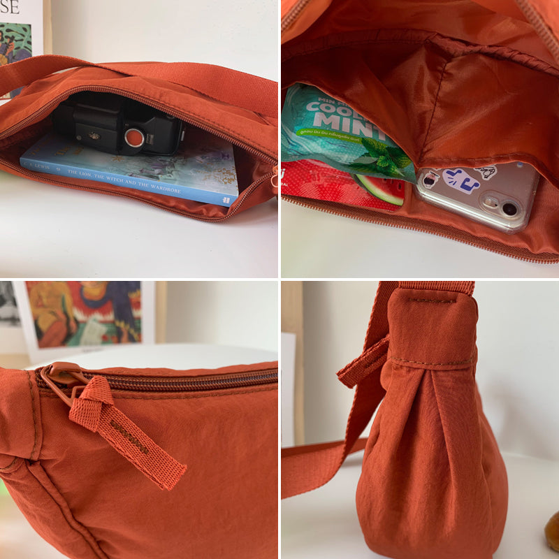 Stijlvolle Half Moon Crossbody Bag - Luna