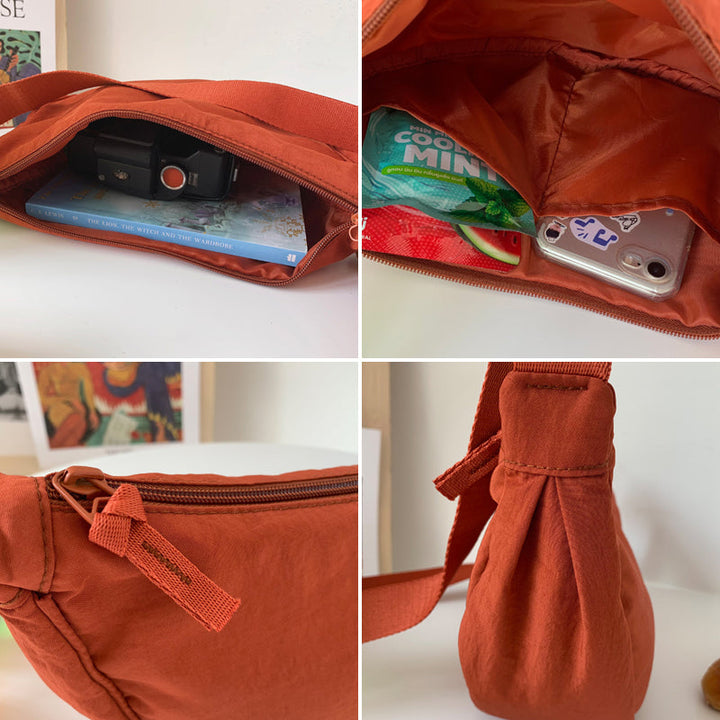 Stijlvolle Half Moon Crossbody Bag - Luna