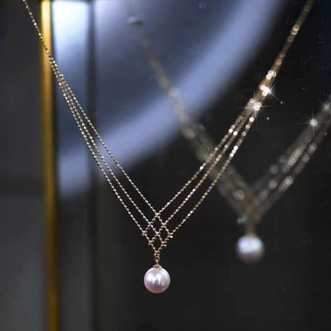 Geweven Parelketting - Mariela