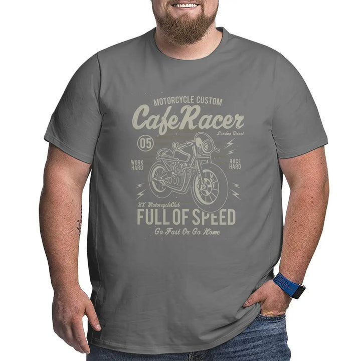 Sammy Jackson™ Full Throttle Motorshirt | Koszulka vintage w rozmiarze plus