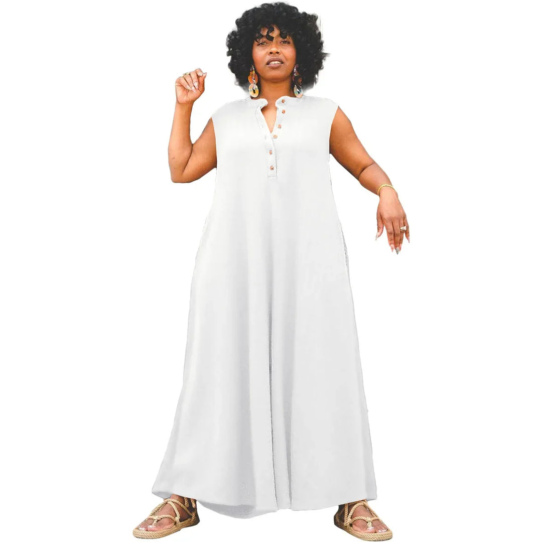 Sammy Jackson™ Jill Plus Size Jumpsuit | Stylish & Casual