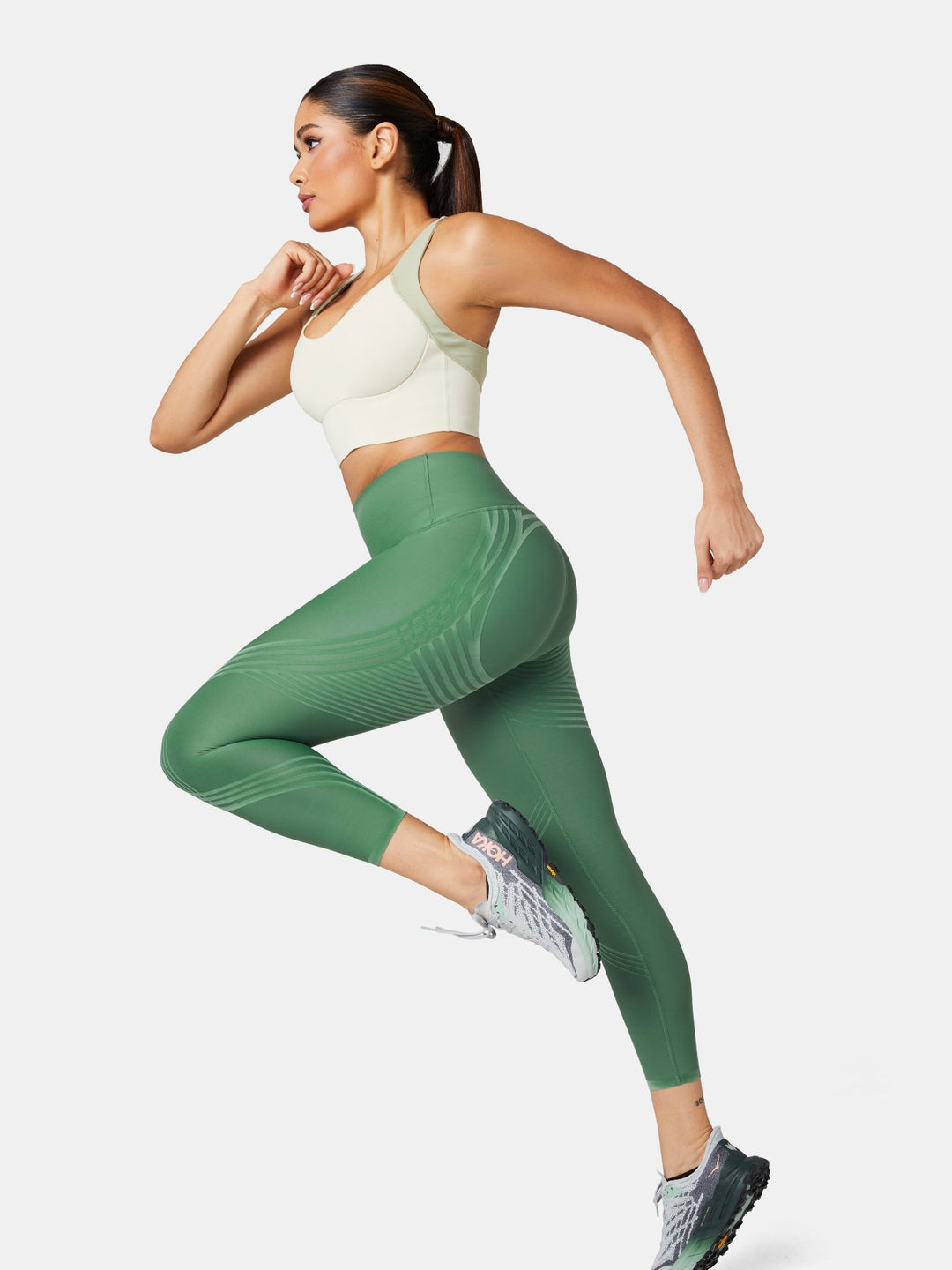 High-Waisted 7/8 Gym Leggings - Meredith