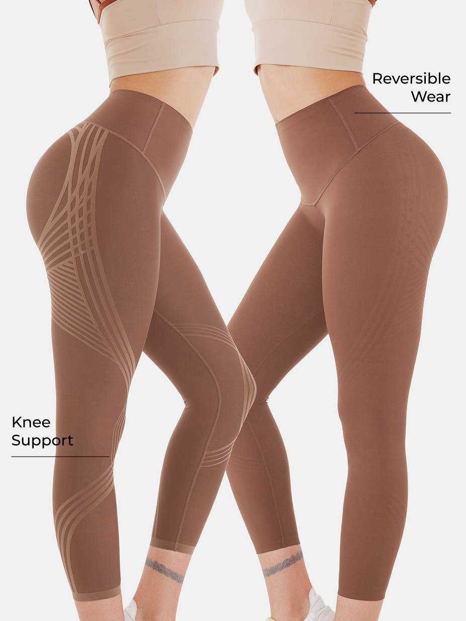 High-Waisted 7/8 Gym Leggings - Meredith