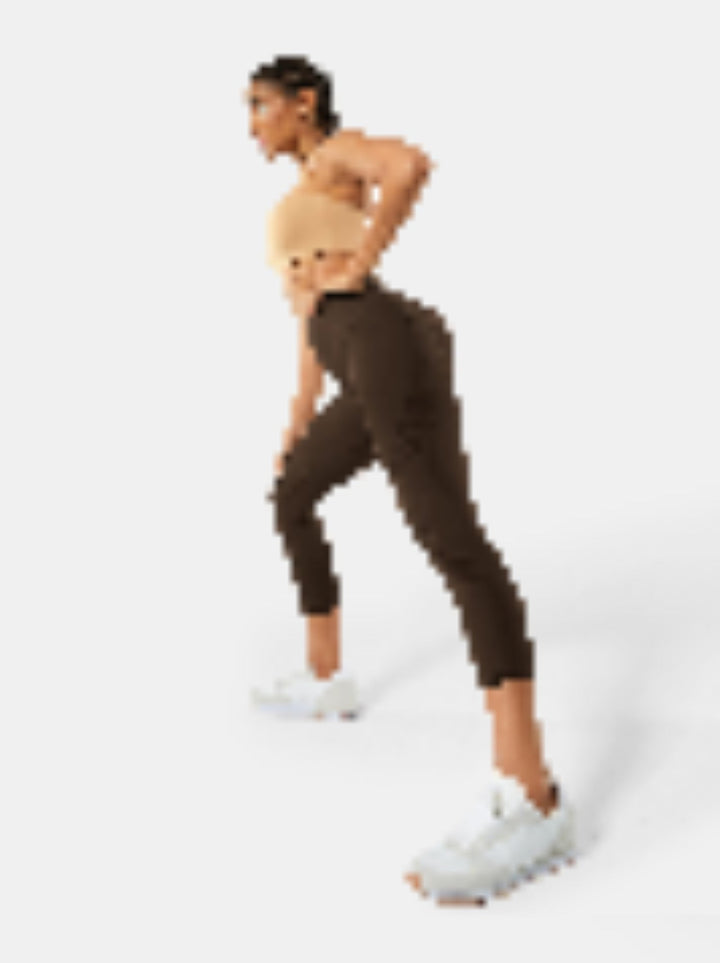 High-Waisted 7/8 Gym Leggings - Meredith
