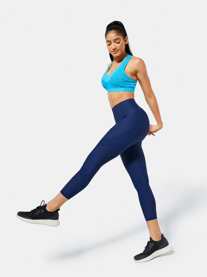 High-Waisted 7/8 Gym Leggings - Meredith