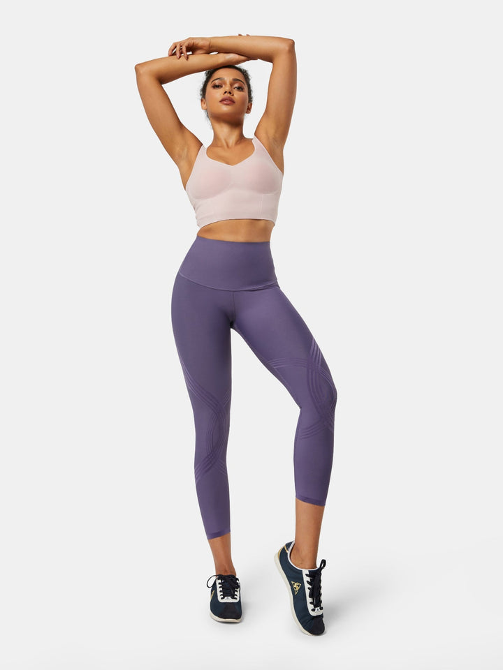 High-Waisted 7/8 Gym Leggings - Meredith