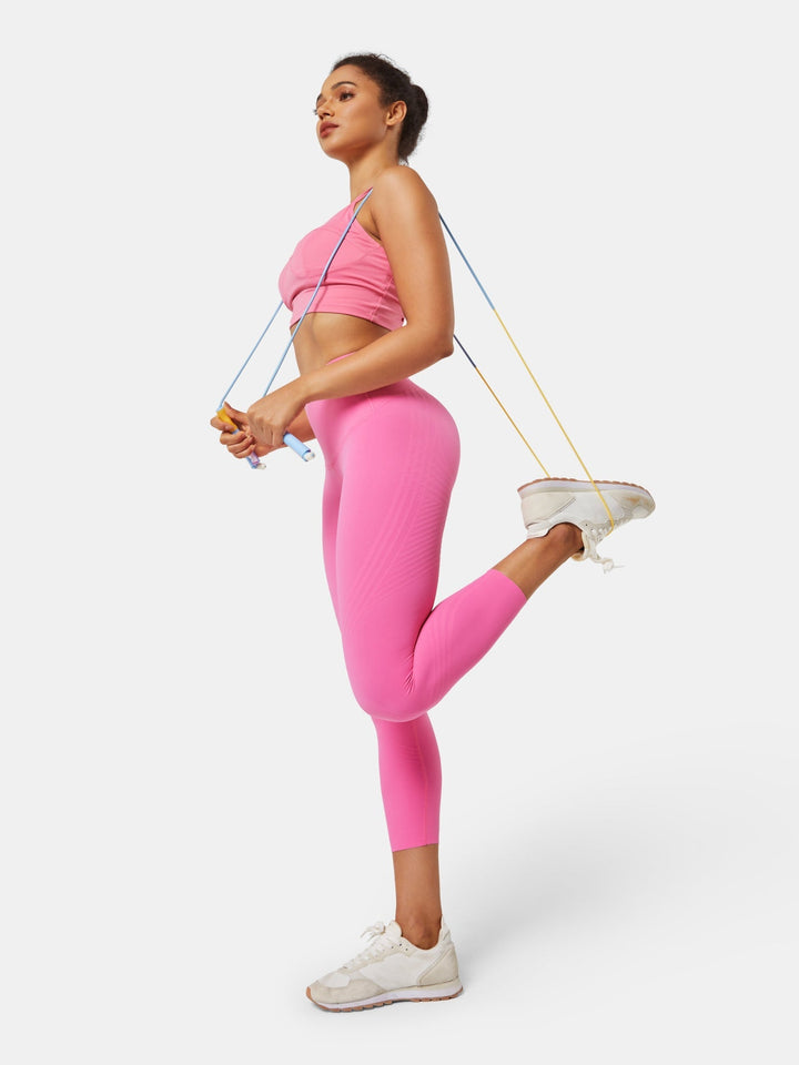High-Waisted 7/8 Gym Leggings - Meredith
