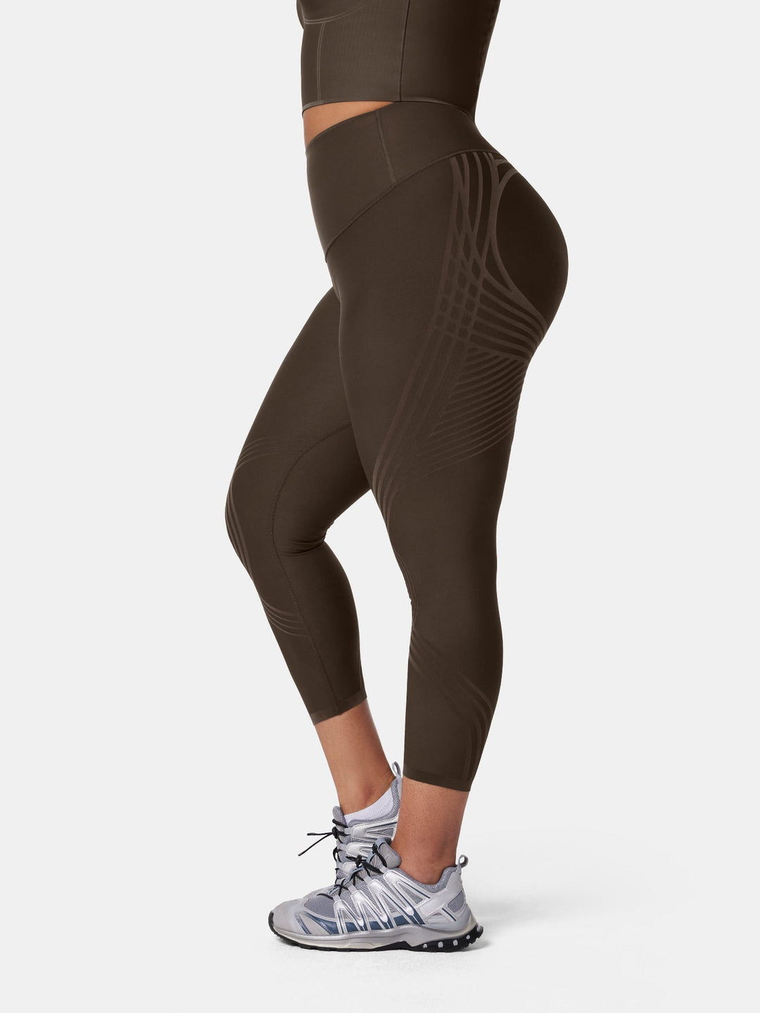 High-Waisted 7/8 Gym Leggings - Meredith