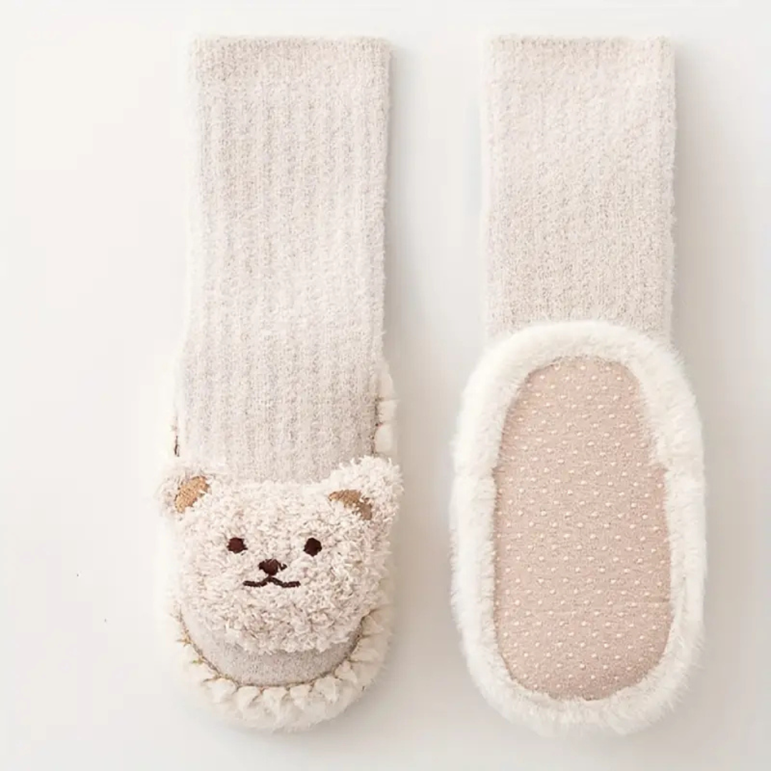 Kinder kapcie skarpetki z misiami – CozyBear