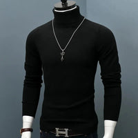 Sammy Jackson™ Marco Slim Turtleneck Sweater | Trendy Slim-Fit Sweater