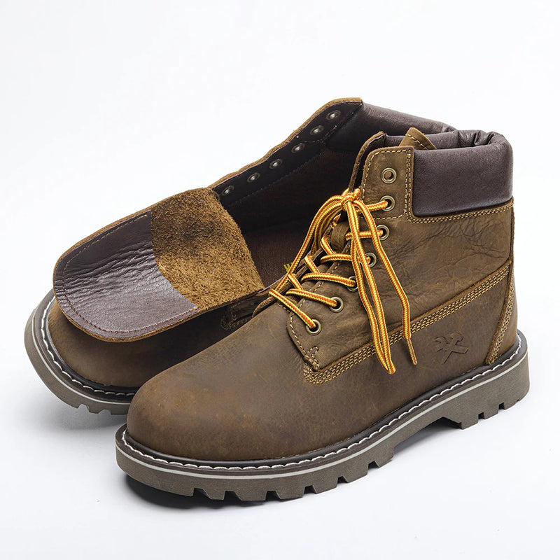 Sammy Jackson™ Leather Winter Shoes | True winter warmers