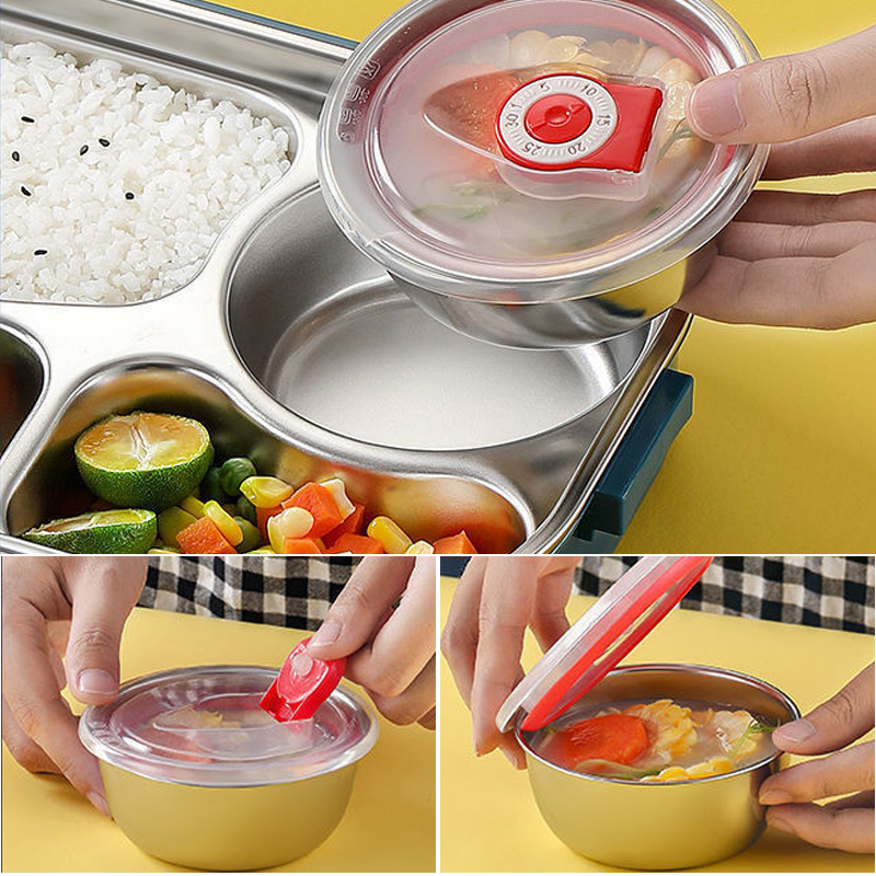 Roestvrijstalen Thermo-Lunchbox - SteelLunch
