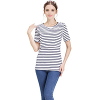Sammy Jackson™ Kristel Nursing Shirt | Striped & Casual