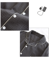 Sammy Jackson™ UltraThin Pyjama | Grote en luchtige katoenen loungewear