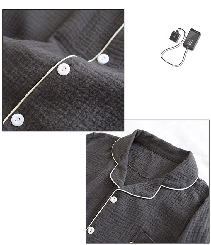 Sammy Jackson™ UltraThin Pyjama | Grote en luchtige katoenen loungewear