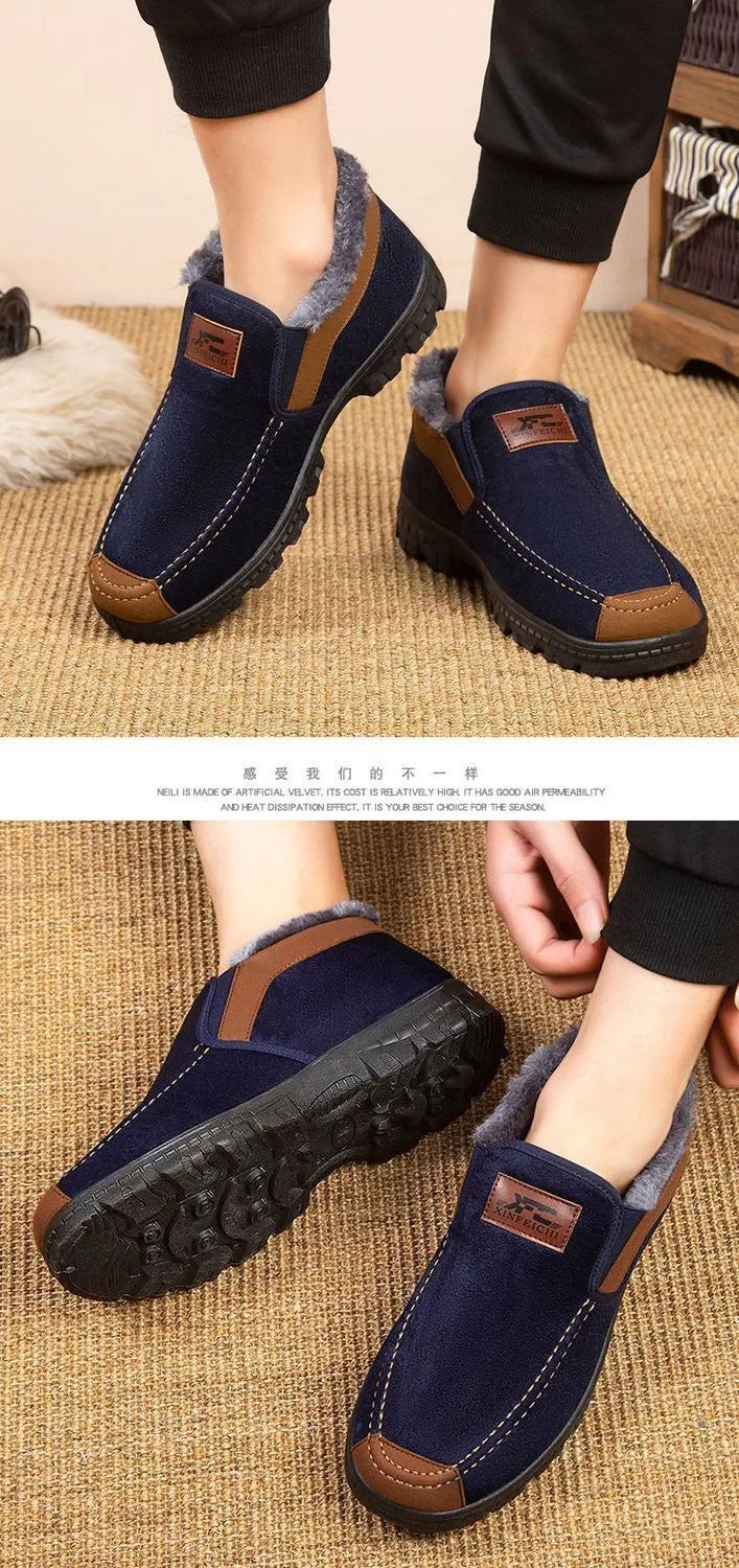Sammy Jackson™ SnugStep | Warme en stijlvolle schoenen voor koud weer