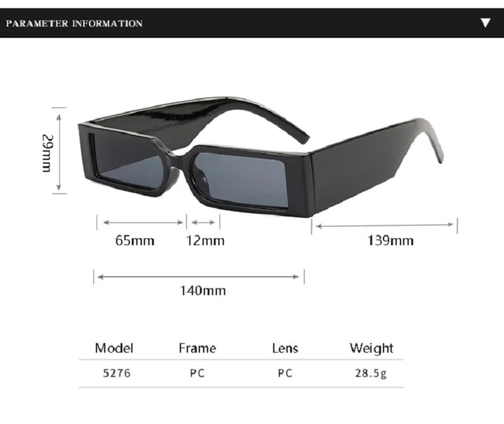 Sammy Jackson™ Victor Sunglasses | Rectangular & Subtle