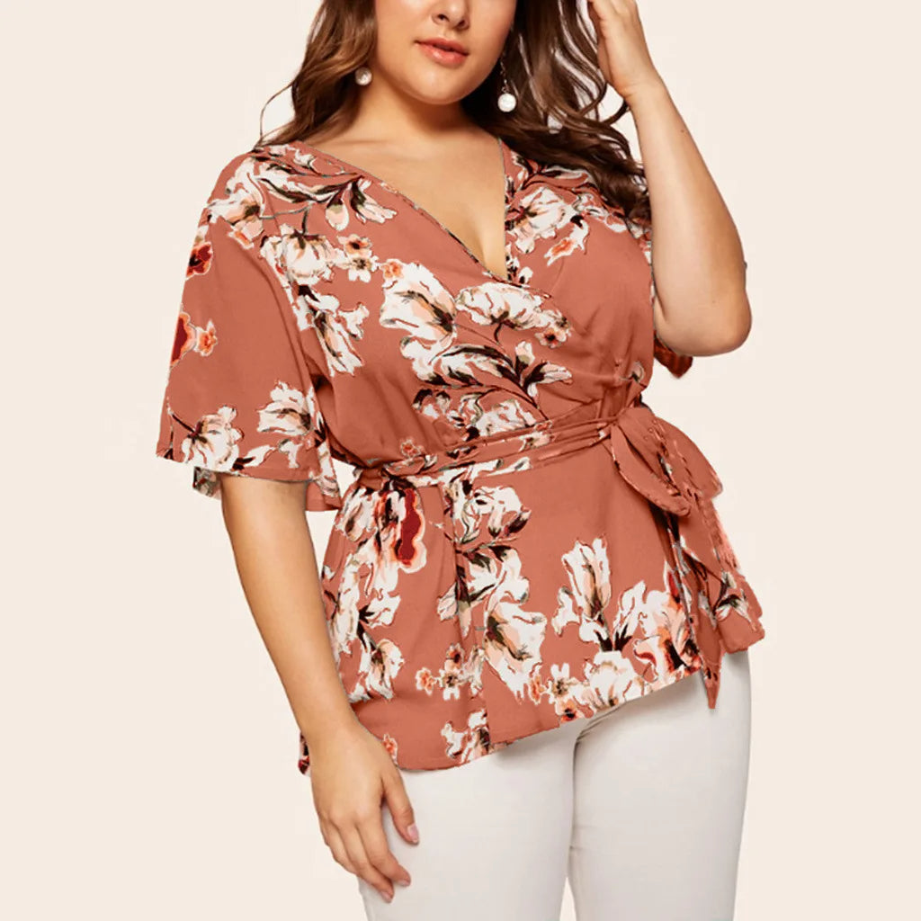 Sammy Jackson™ Fenna Plus-Size Top | Colorful & Versatile