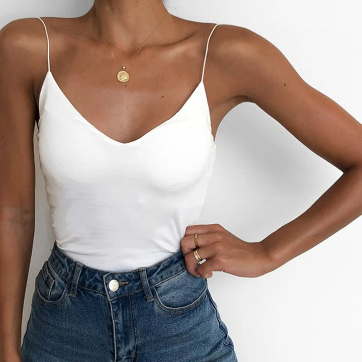 Sammy Jackson™ Kaelindra Top | Mouwloos & Trendy
