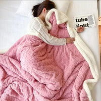 Dikke Winter Lamswollen Deken - WarmWool
