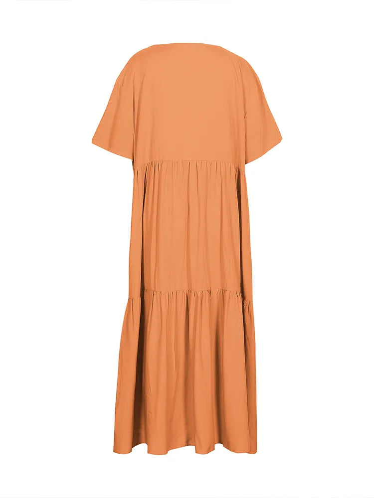 Sammy Jackson™ Elizabeth Plus-Size Summer Dress | Casual & Trendy