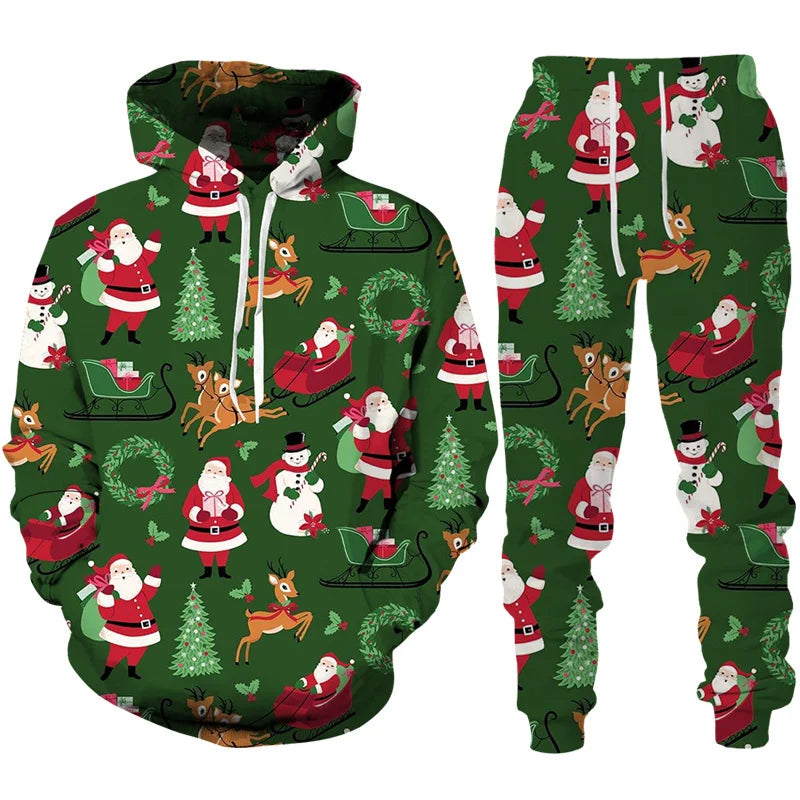 Sammy Jackson™ Jolly Delight Set | Kerst vibes loungeset voor heren