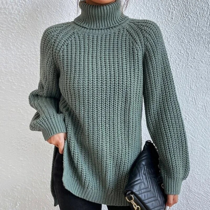 Trendy Gebreide Dames Coltrui - Esmée
