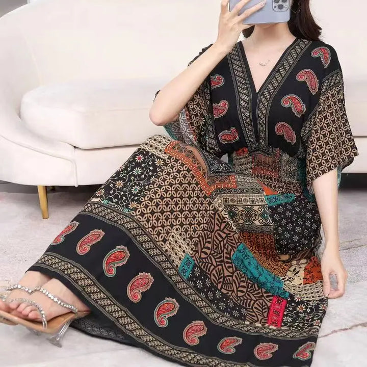 Sammy Jackson™ Sukienka Maxi Mia | Retro i Casual