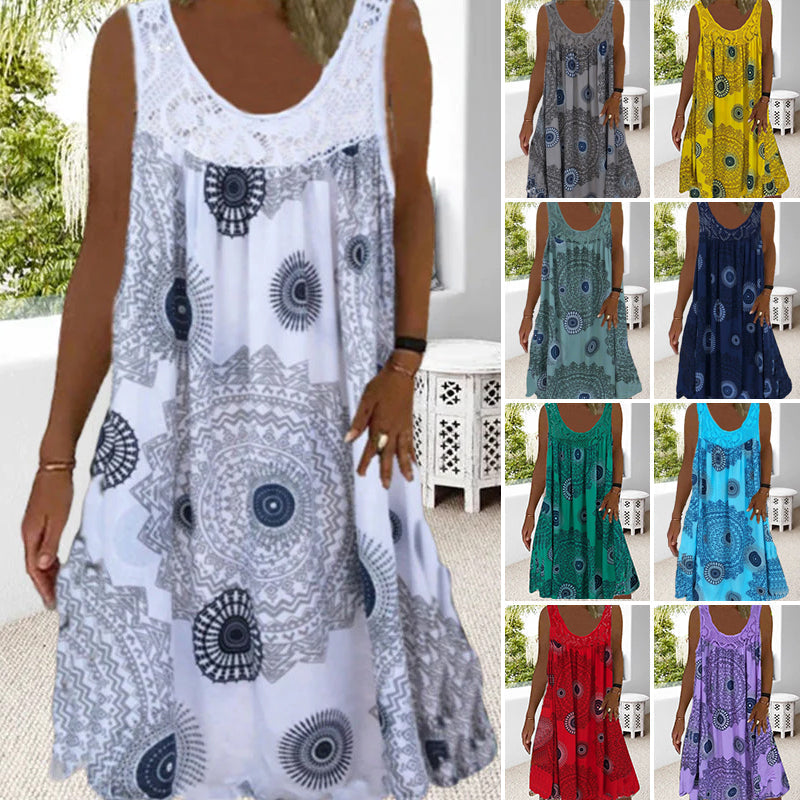 Mouwloze Zomerjurk – Miranda | Luchtig & Comfortabel