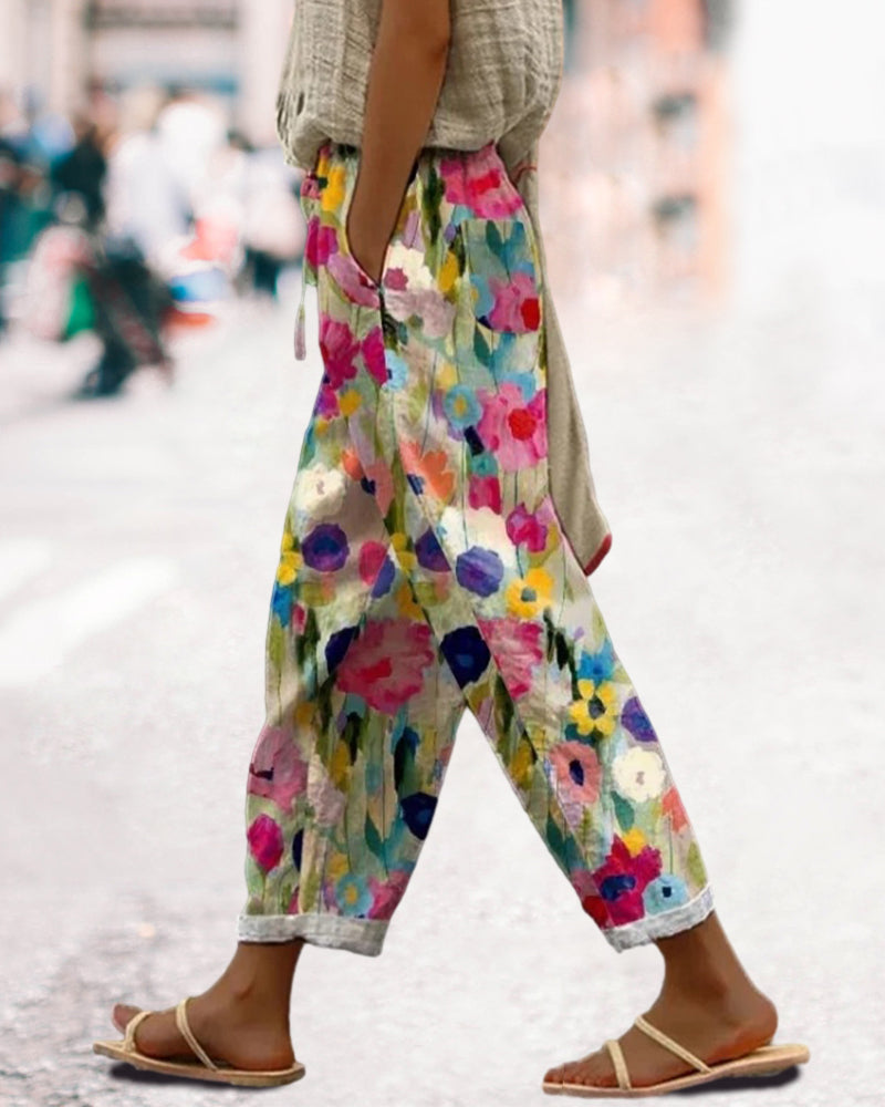 Cheerfully Colored Women's Sweatpants - Juno