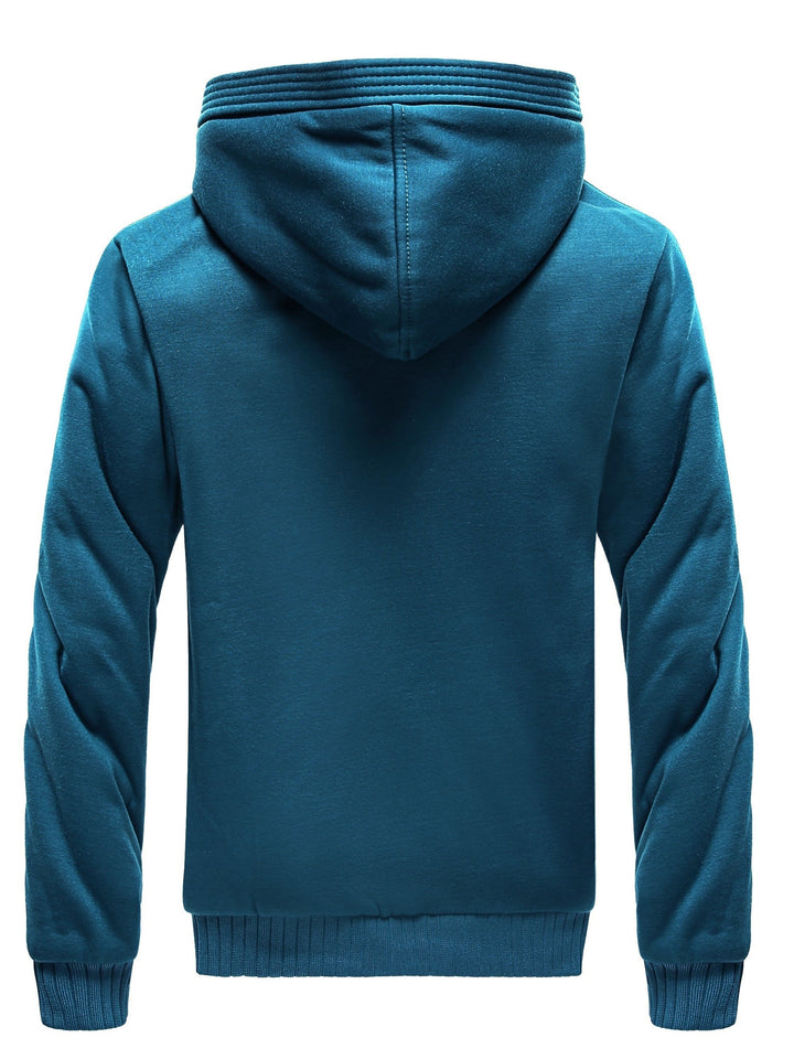 Winter Warm Fleece Jack met Capuchon - Dario