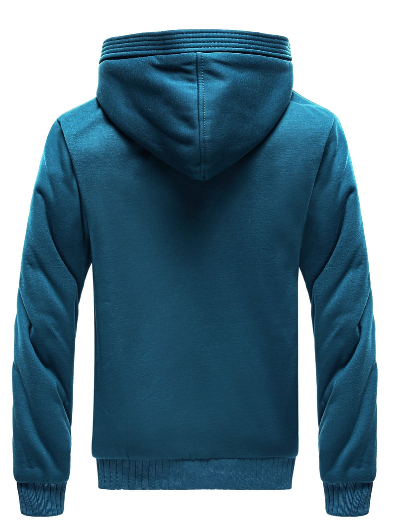 Winter Warm Fleece Jack met Capuchon - Dario