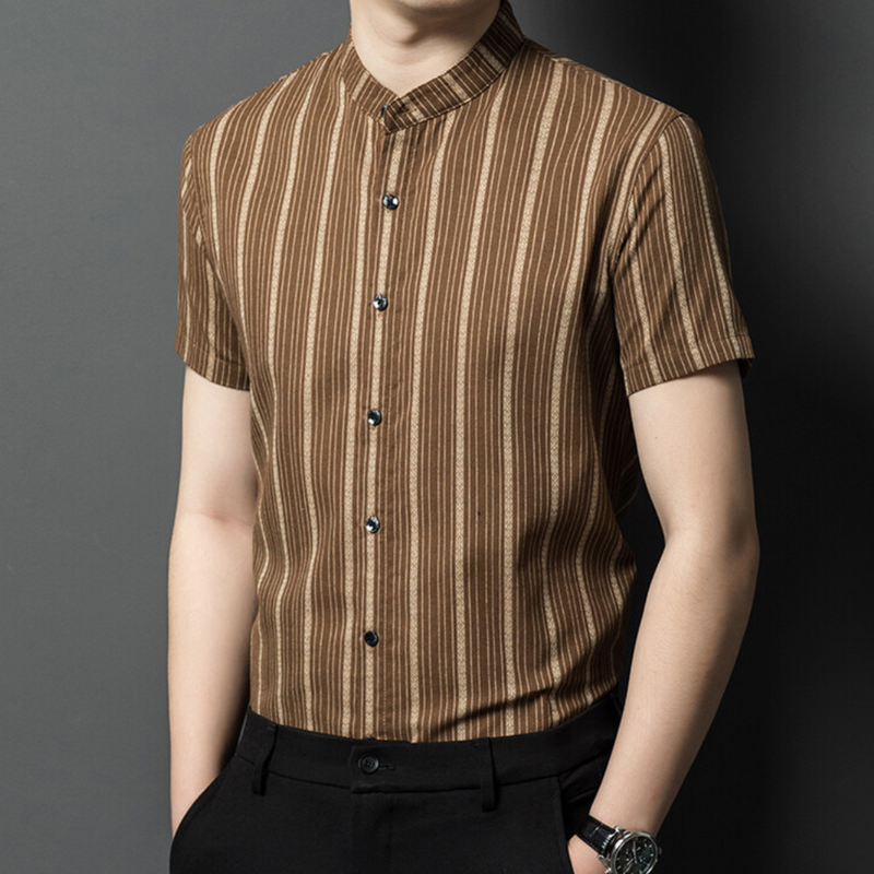 Stylish Striped Summer Men’s Shirt - Lars